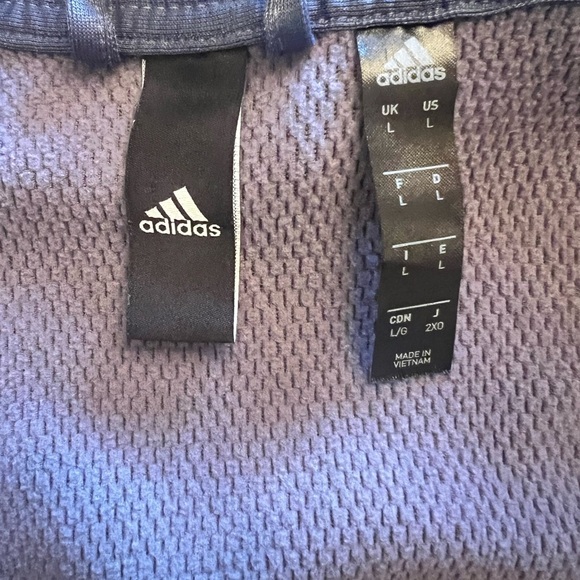 ADIDAS-Men’s Front Zip Hoodie - Picture 13 of 13